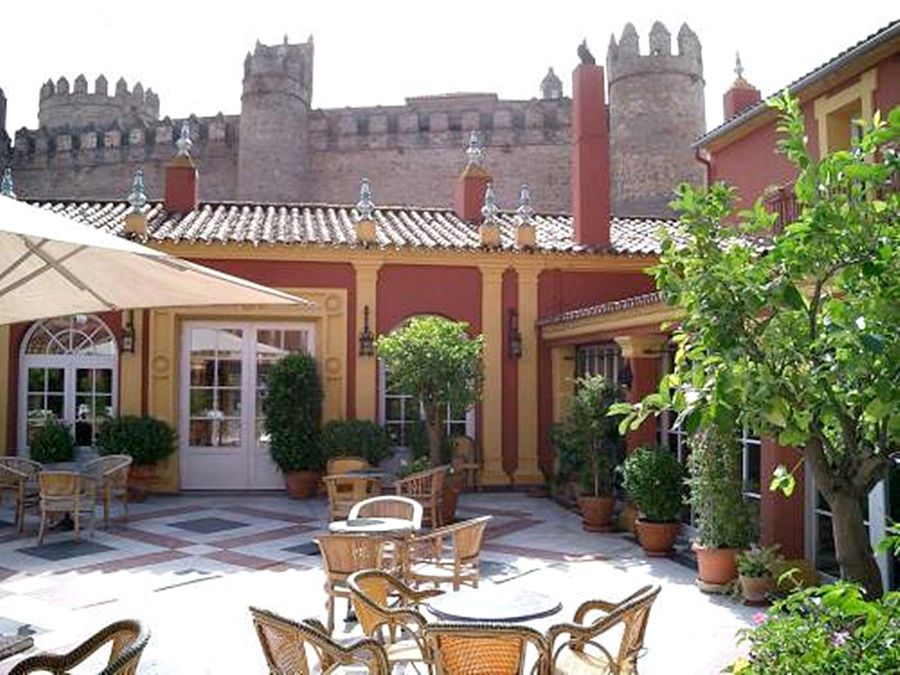 Hotel Huerta Honda Zafra Exterior foto